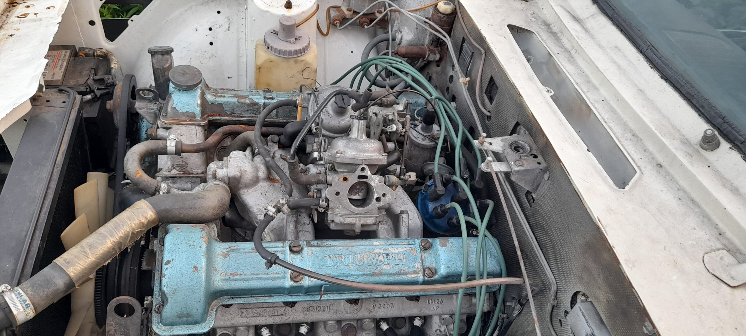 Triumph Stag BVX 163L 1973 Barn find so £ offers please. - Image 11