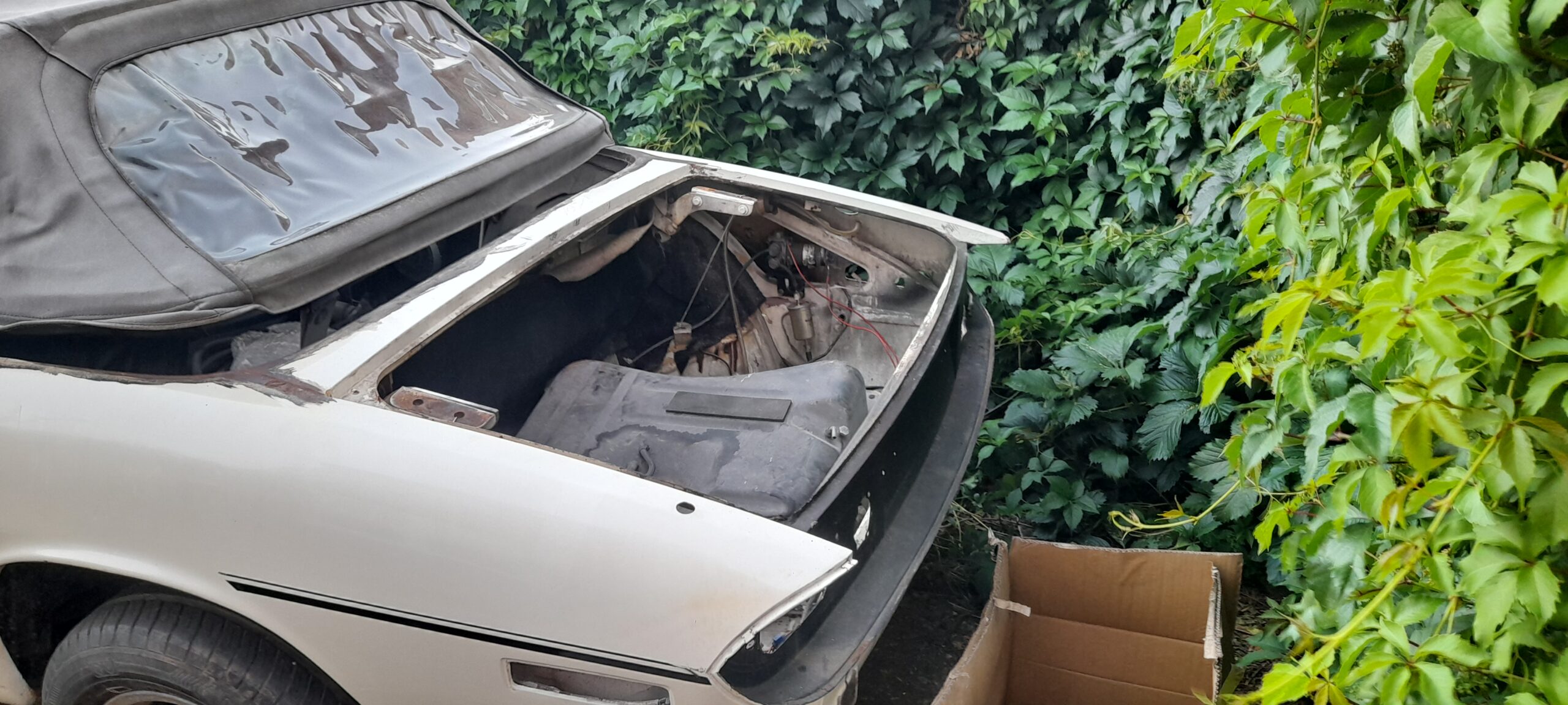 Triumph Stag BVX 163L 1973 Barn find so £ offers please. - Image 7