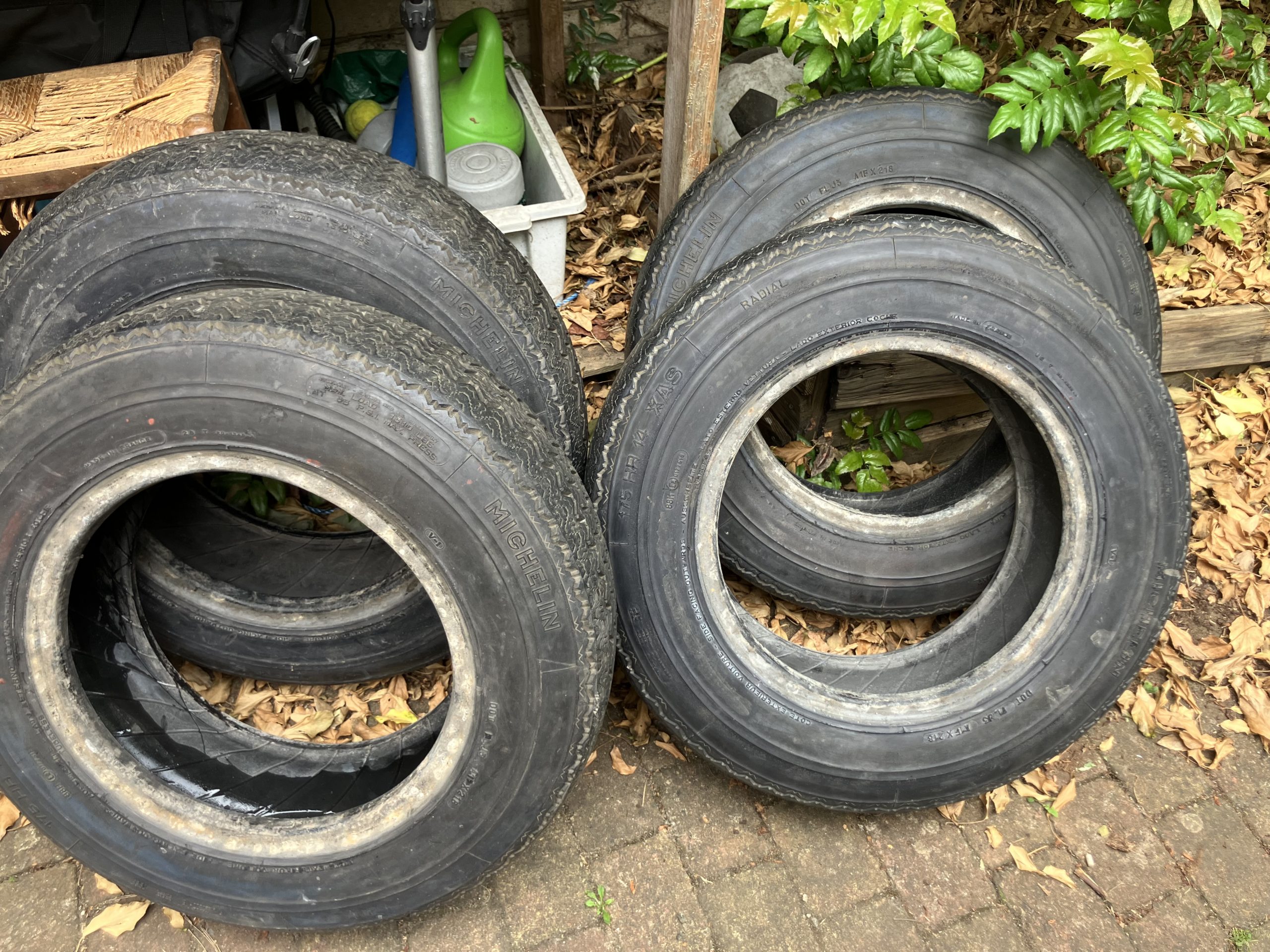 I have a set of original Michelin tyres
