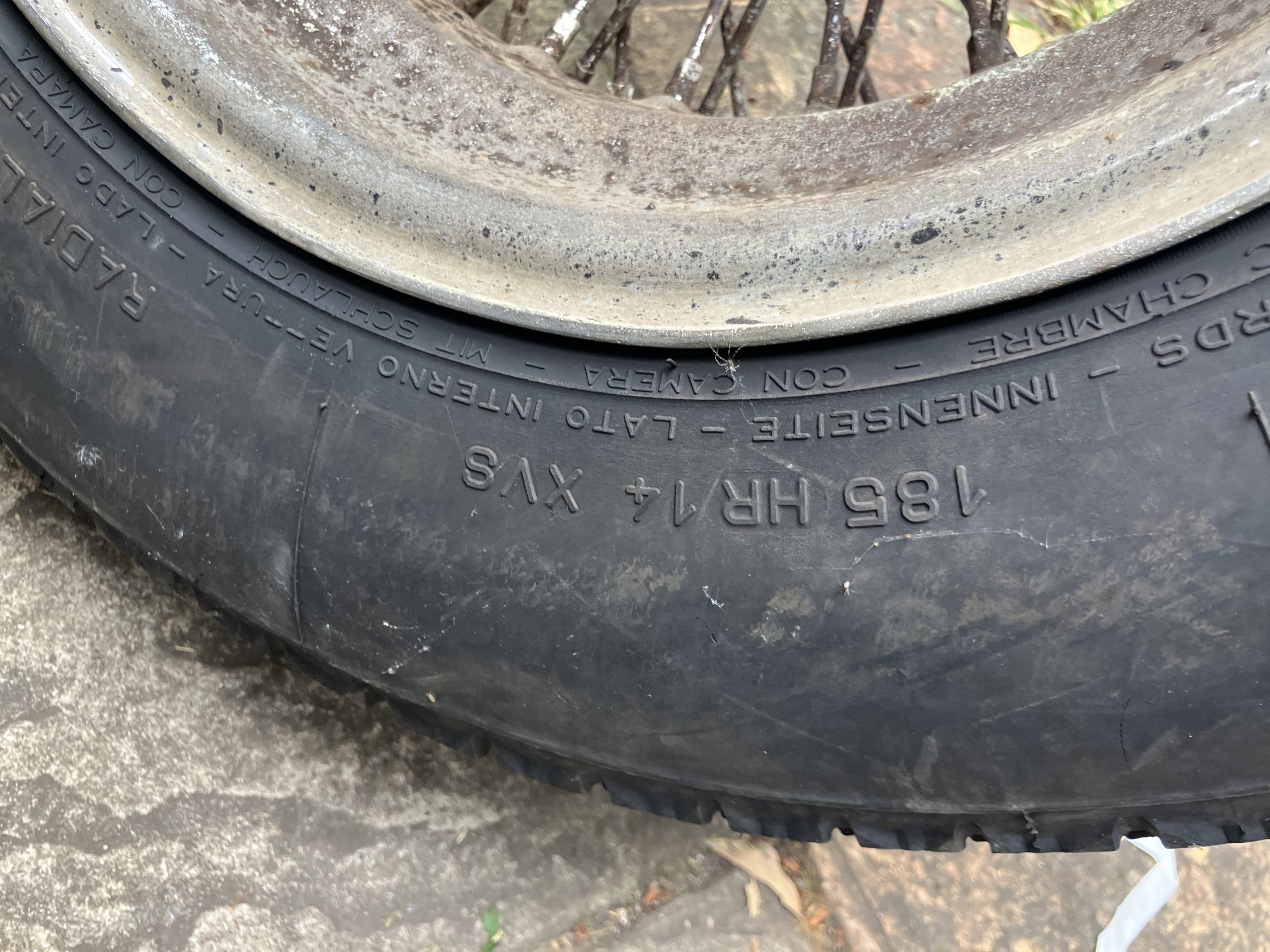 Set of 4 wire wheels: Usable but Needing Refurbishment £250 - Image 6