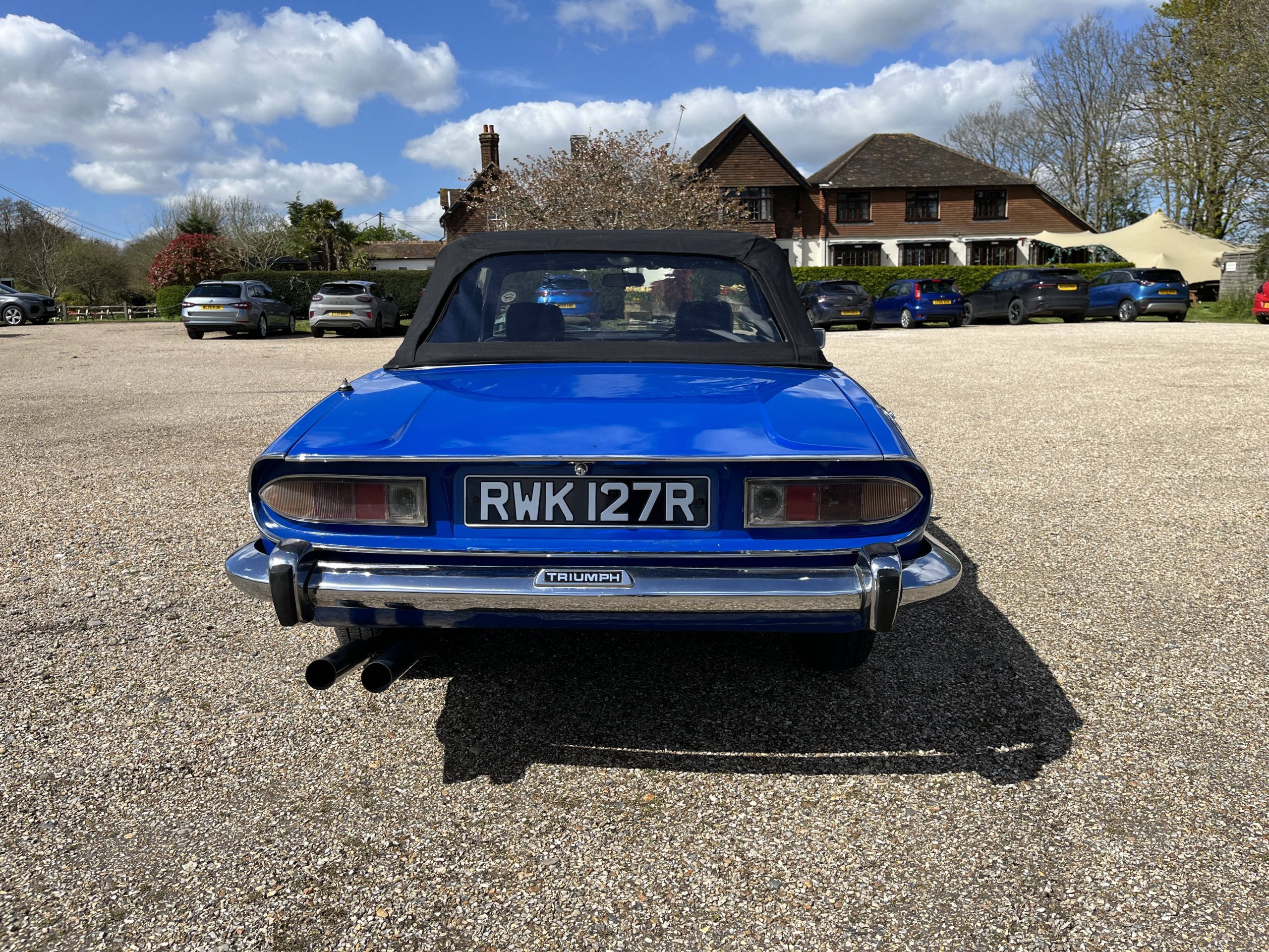 Fully restored Manual with overdrive Stag finished in Tahiti Blue. Offers over £25,000 - Image 14
