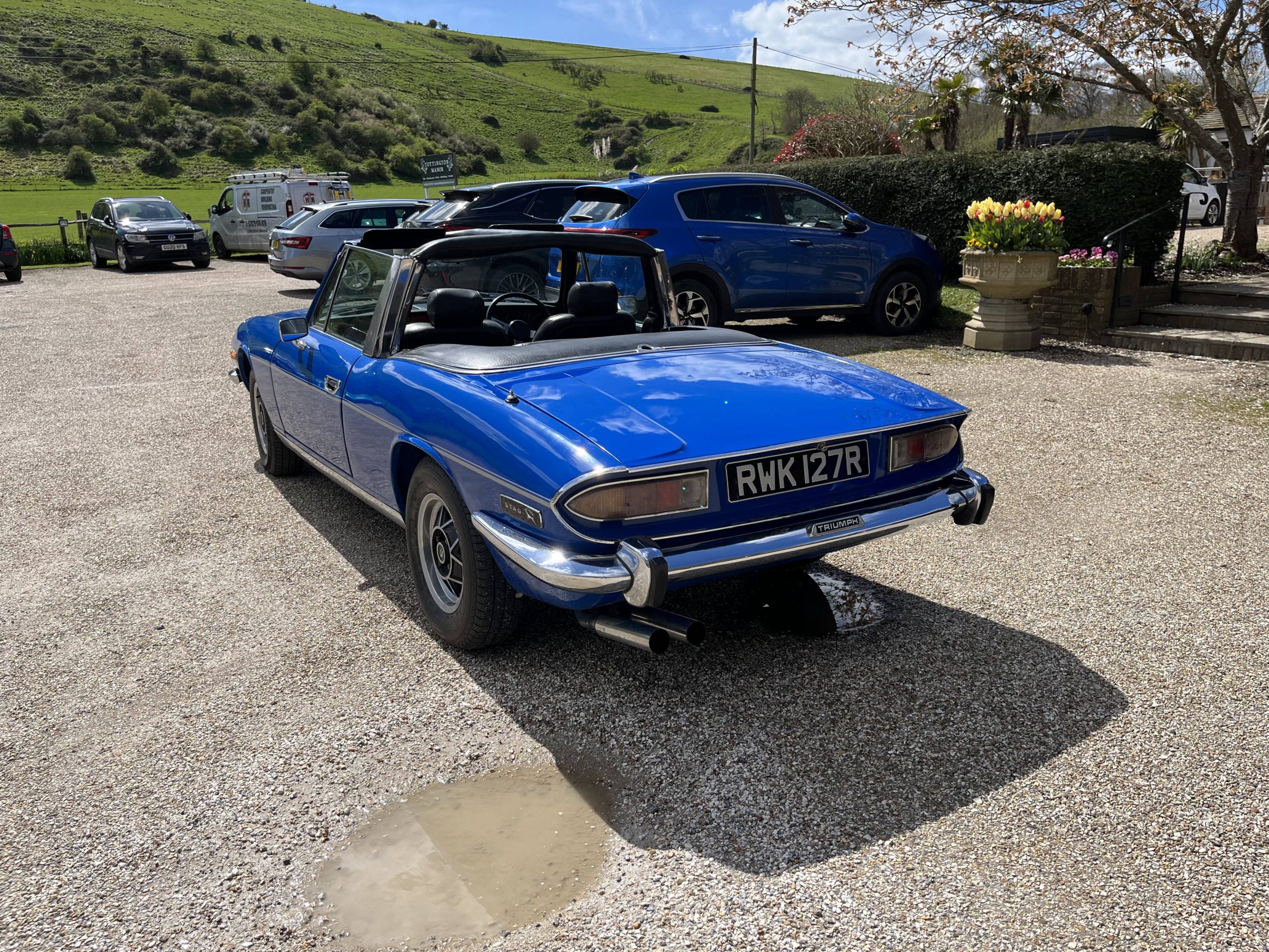 Fully restored Manual with overdrive Stag finished in Tahiti Blue. Offers over £25,000 - Image 7