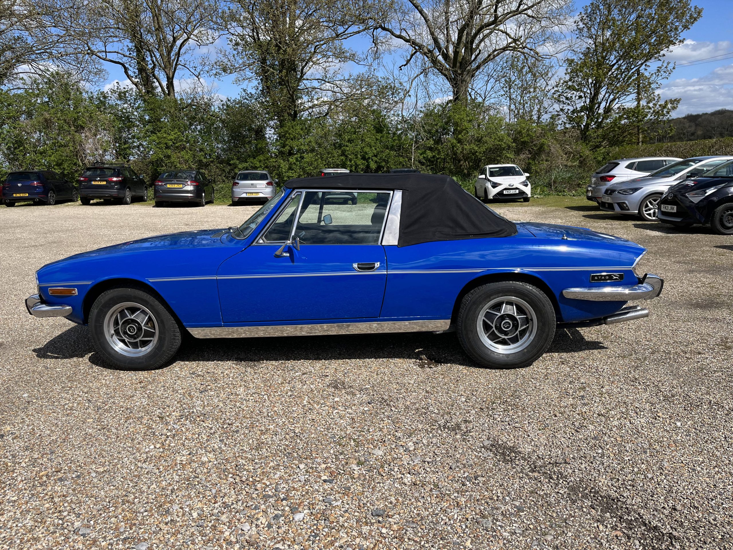 Fully restored Manual with overdrive Stag finished in Tahiti Blue. Offers over £25,000 - Image 2