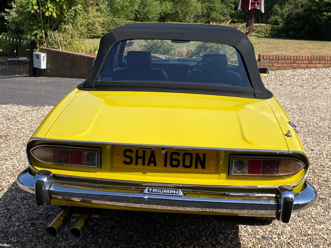 Triumph Stag first re. 5/8/1974. Reg -SHA16ON For sale at £16,995 - Image 4