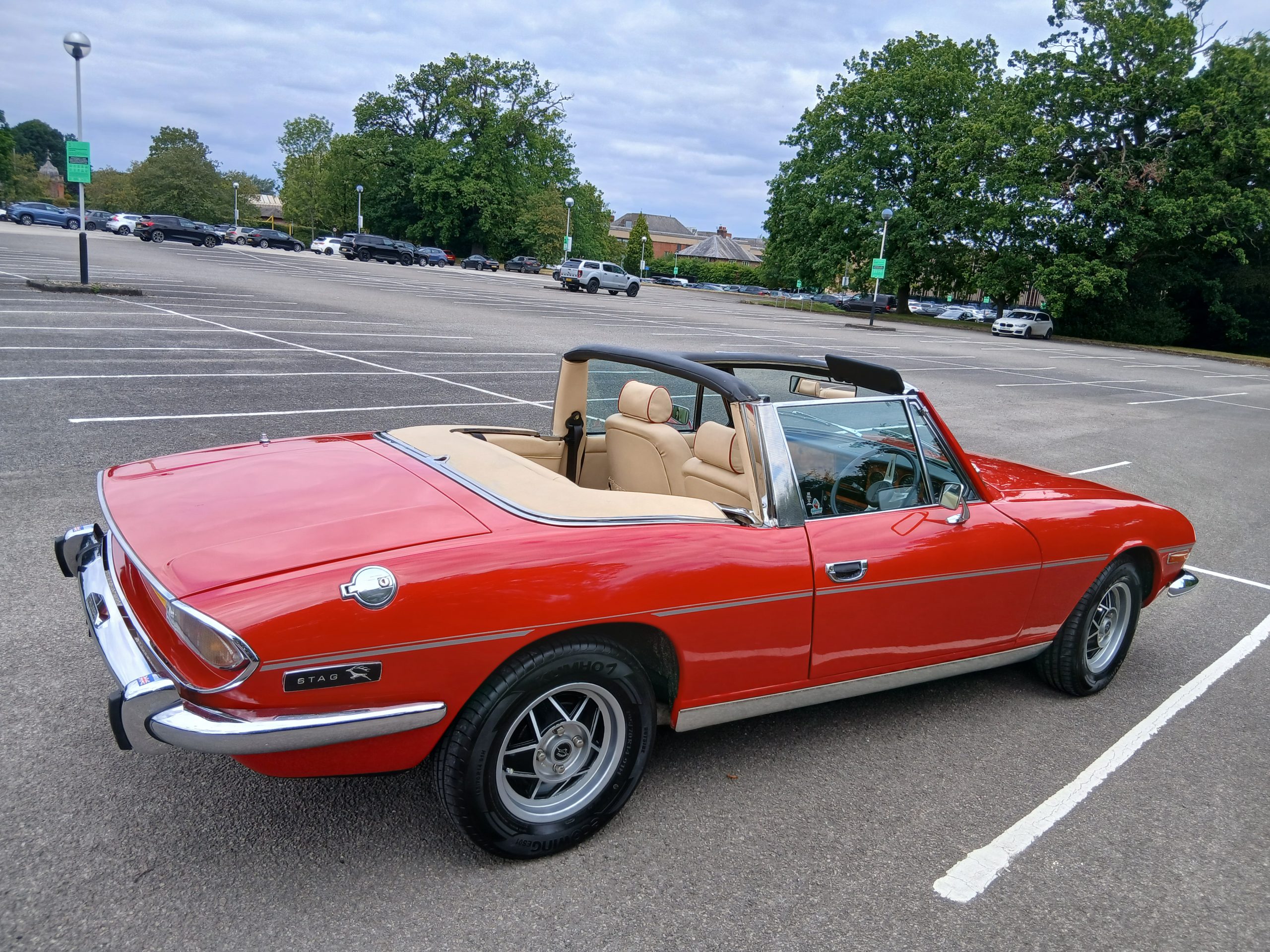 Triumph Stag Automatic convertible sports car 2+2. Asking price £15,000 - Image 9