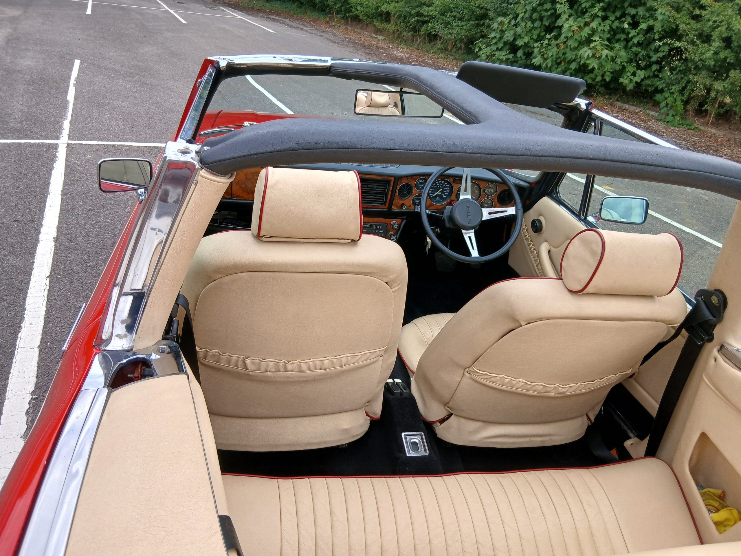 Triumph Stag Automatic convertible sports car 2+2. Asking price £15,000 - Image 11
