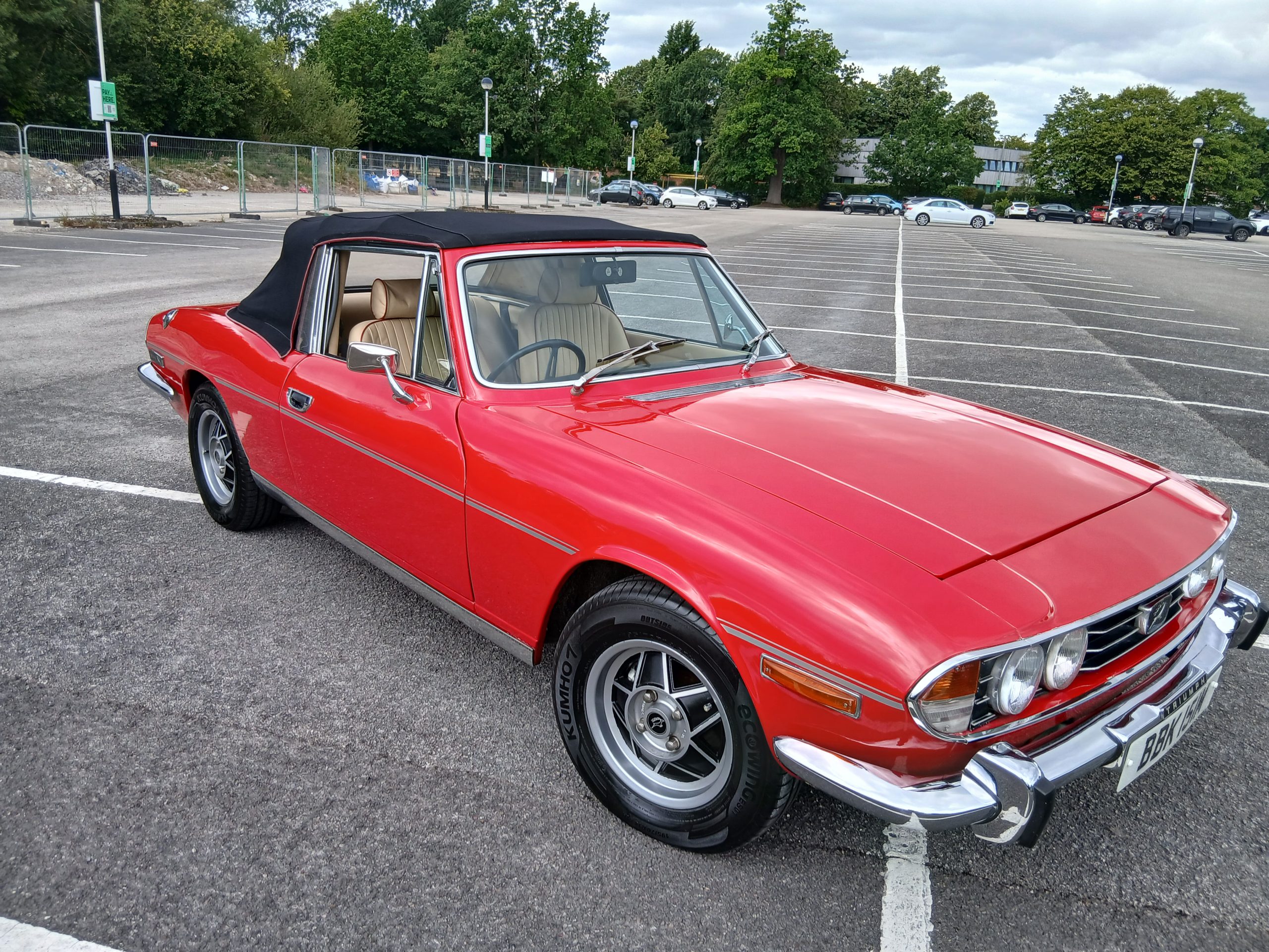 Triumph Stag Automatic convertible sports car 2+2. Asking price £15,000 - Image 3
