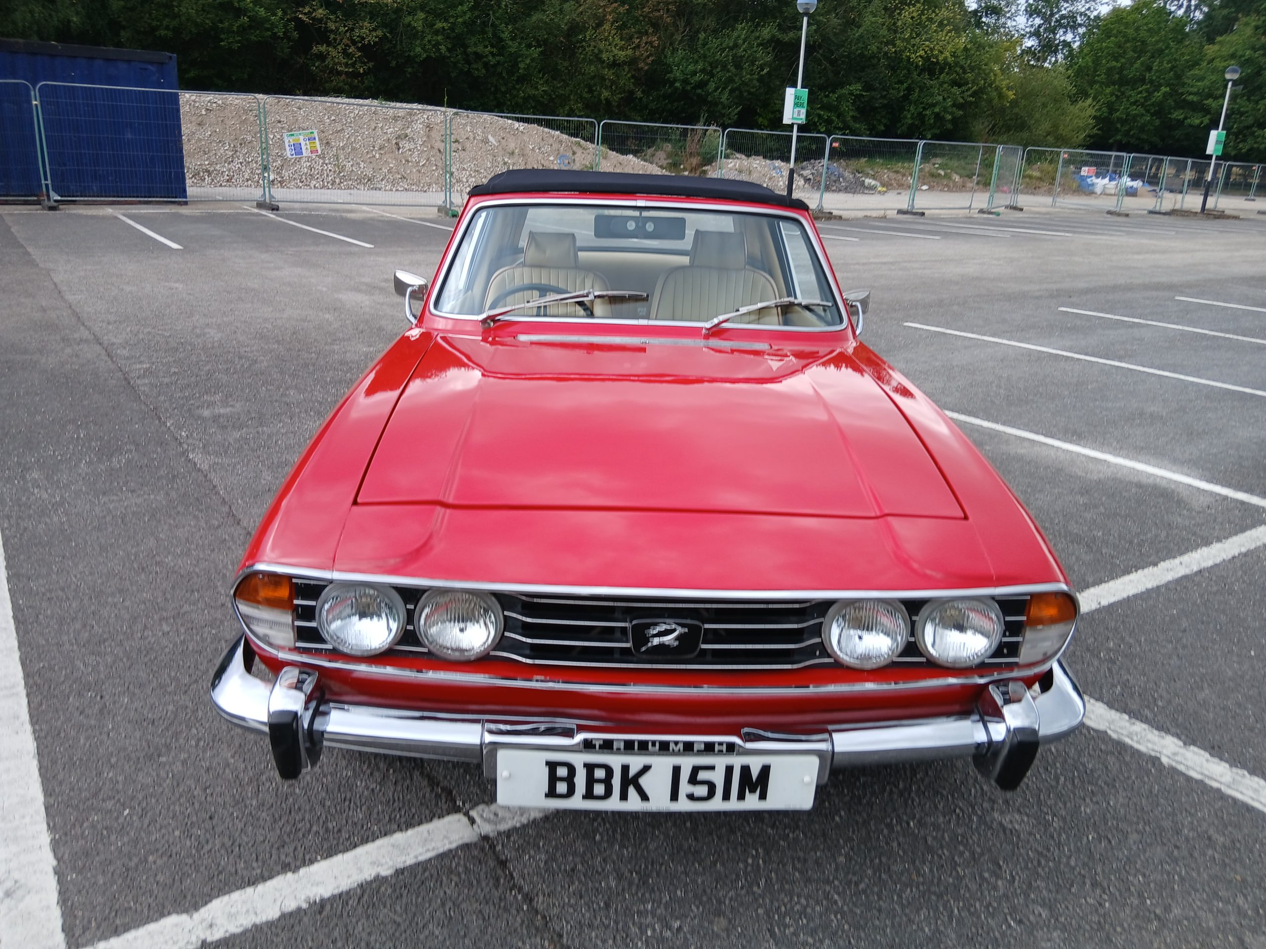 Triumph Stag Automatic convertible sports car 2+2. Asking price £15,000 - Image 4
