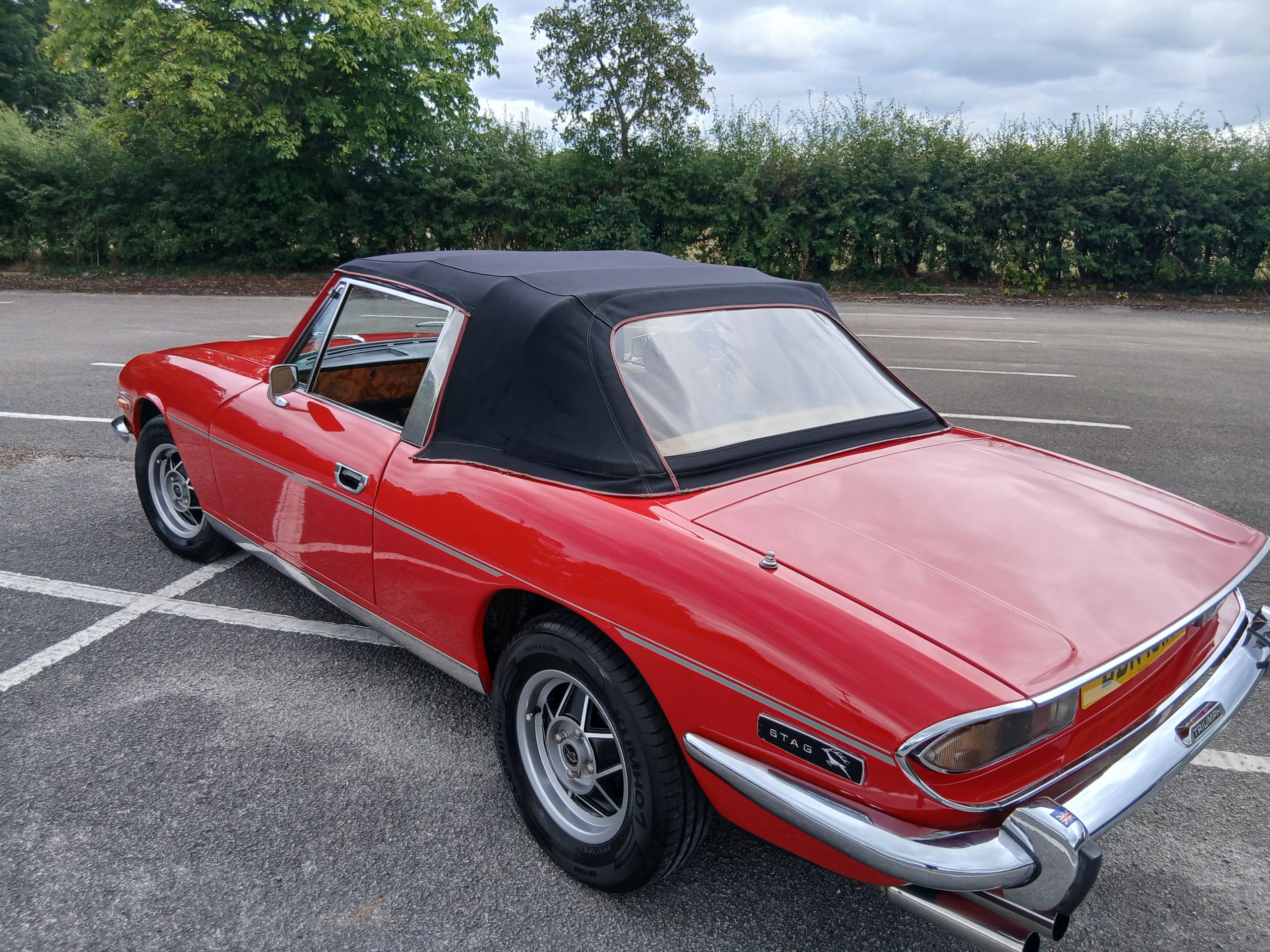 Triumph Stag Automatic convertible sports car 2+2. Asking price £15,000 - Image 6