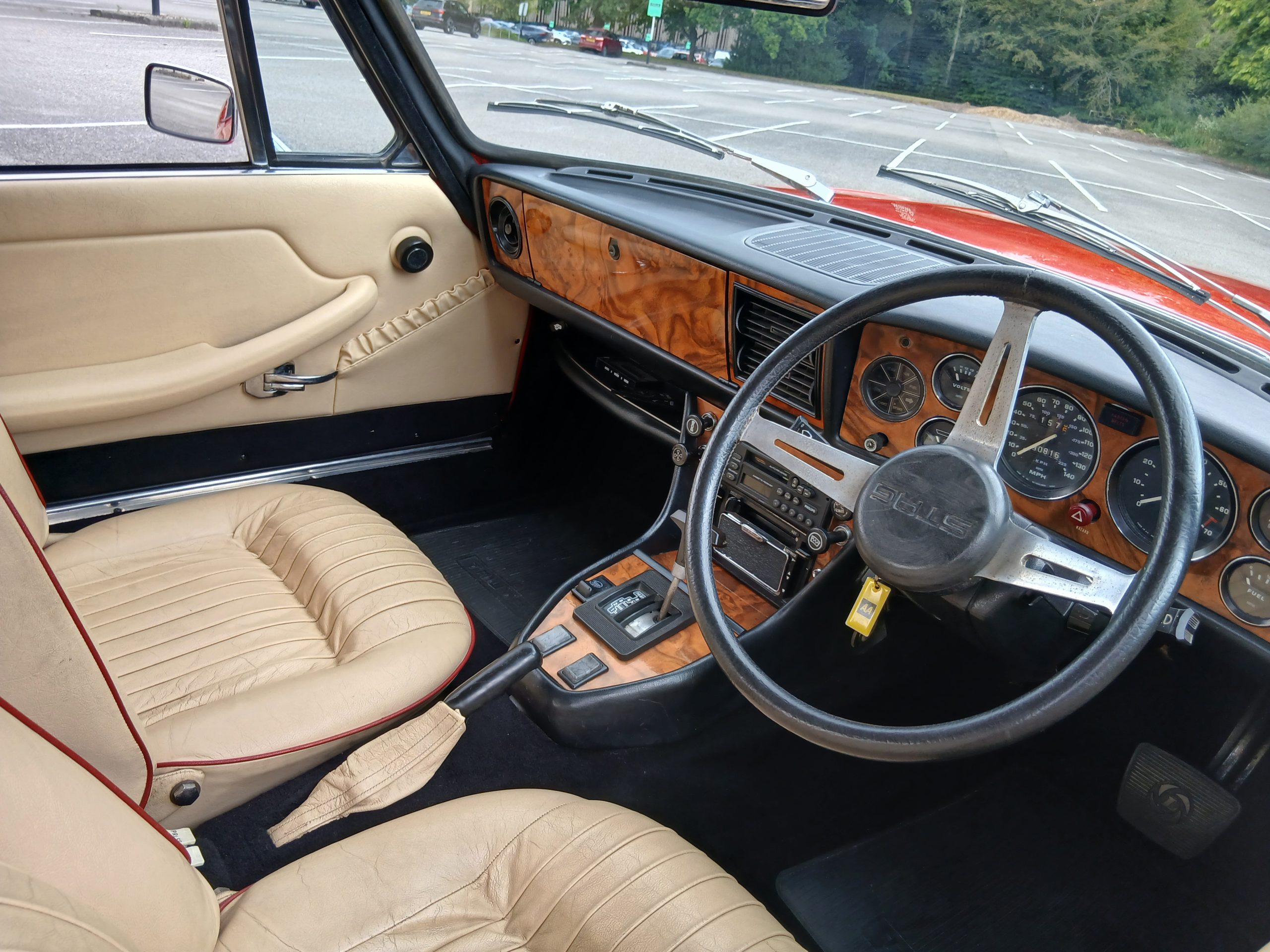 Triumph Stag Automatic convertible sports car 2+2. Asking price £15,000 - Image 7
