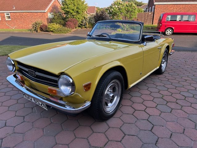 1975 TR6 2.5 injection in outstanding condition £19.250.00